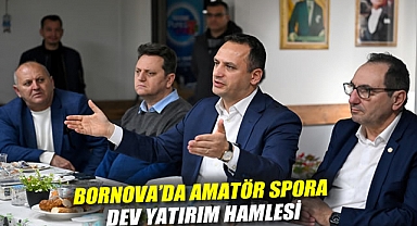 Bornova'da amatör spora dev yatırım hamlesi