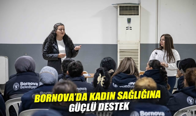 Bornova'da kadın sağlığına güçlü destek