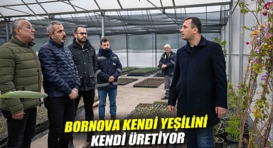 Bornova kendi yeşilini kendi üretiyor