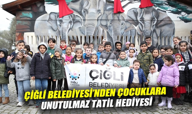 Çiğli Belediyesi'nden Çocuklara Unutulmaz Tatil Hediyesi