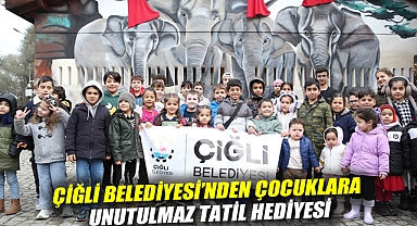 Çiğli Belediyesi'nden Çocuklara Unutulmaz Tatil Hediyesi