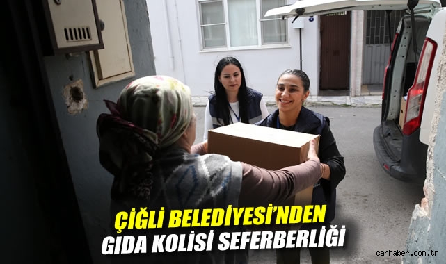 Çiğli Belediyesi'nden Gıda Kolisi Seferberliği