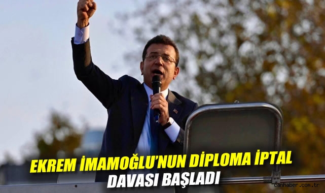 Ekrem İmamoğlu'nun diploma iptal davası başladı