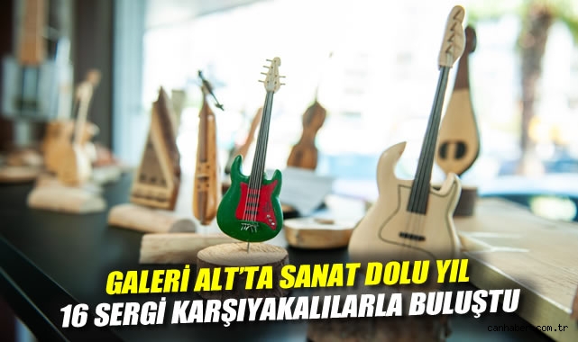 Galeri Alt'ta sanat dolu yıl: 16 sergi Karşıyakalılarla buluştu