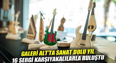 Galeri Alt'ta sanat dolu yıl: 16 sergi Karşıyakalılarla buluştu