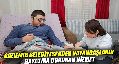 Gaziemir Belediyesi'nden vatandaşların hayatına dokunan hizmet: 1056 kişiye Evde Kuaför Hizmeti