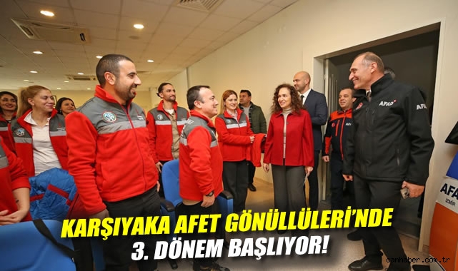 Karşıyaka Afet Gönüllüleri'nde 3. dönem başlıyor!