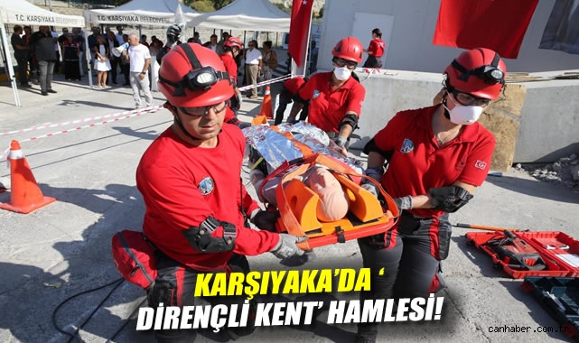 Karşıyaka'da 'dirençli kent' hamlesi!
