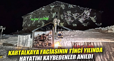 Kartalkaya faciasının 1'inci yılında hayatını kaybedenler anıldı