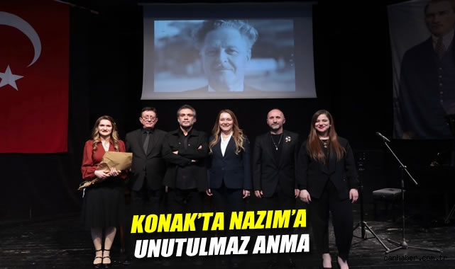 Konak'ta Nazım'a unutulmaz anma