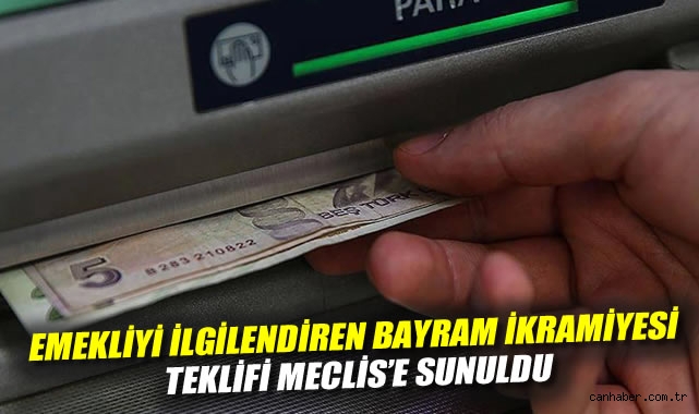 Milyonlarca emekliyi ilgilendiren bayram ikramiyesi teklifi Meclis'e sunuldu