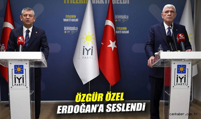 Özel, Erdoğan'a seslendi: