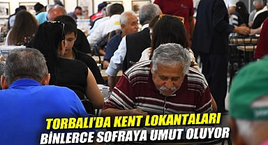 Torbalı'da Kent Lokantaları Binlerce Sofraya Umut Oluyor