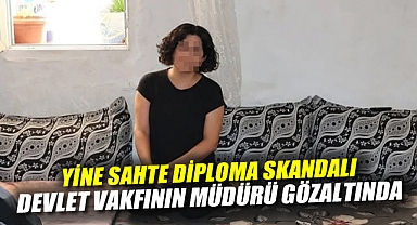 Yine sahte diploma skandalı: Devlet vakfının müdürü gözaltında