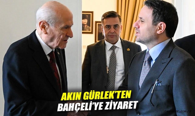 Akın Gürlek'ten Bahçeli'ye ziyaret