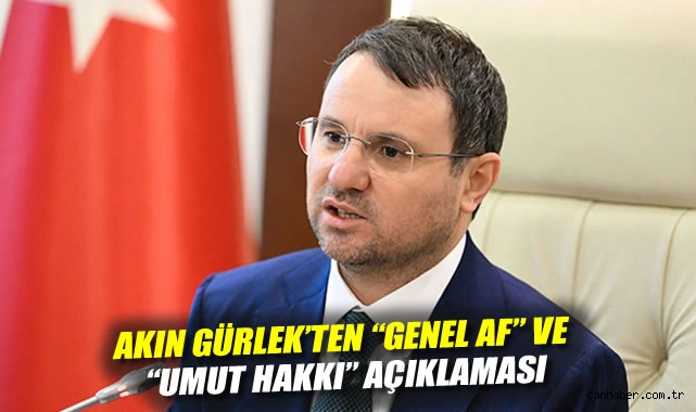 Akın Gürlek'ten