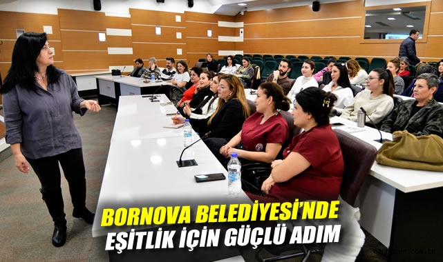 Bornova Belediyesi'nde eşitlik için güçlü adım