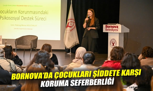 Bornova'da çocukları şiddete karşı koruma seferberliği