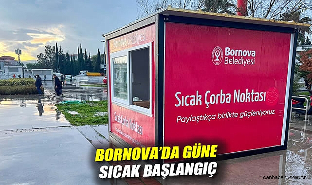 Bornova'da güne sıcak başlangıç