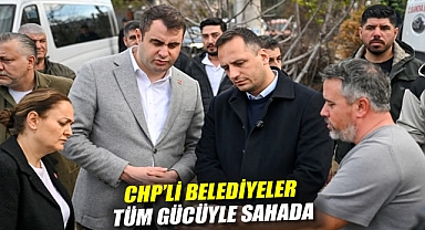 Bornova'da sel mesaisi