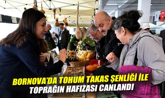 Bornova'da Tohum Takas Şenliği ile toprağın hafızası canlandı
