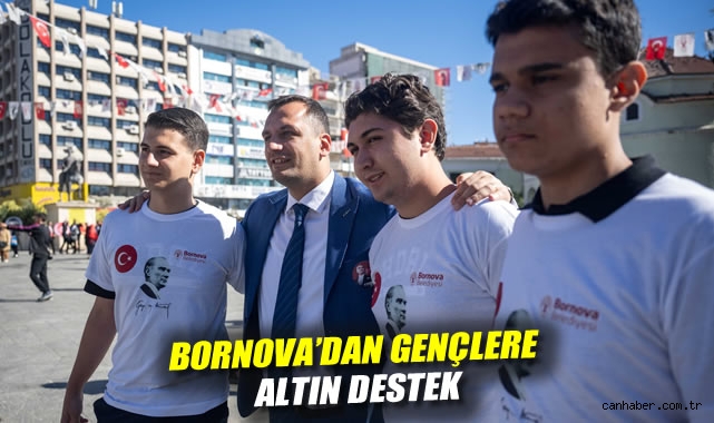Bornova'dan Gençlere Altın Destek