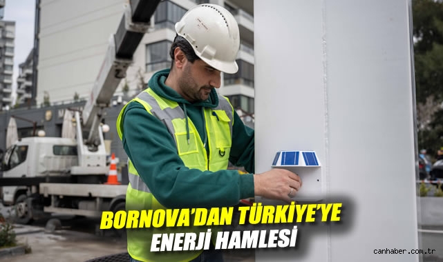 Bornova'dan Türkiye'ye enerji hamlesi