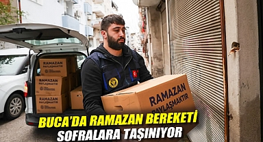 Buca'da Ramazan bereketi sofralara taşınıyor