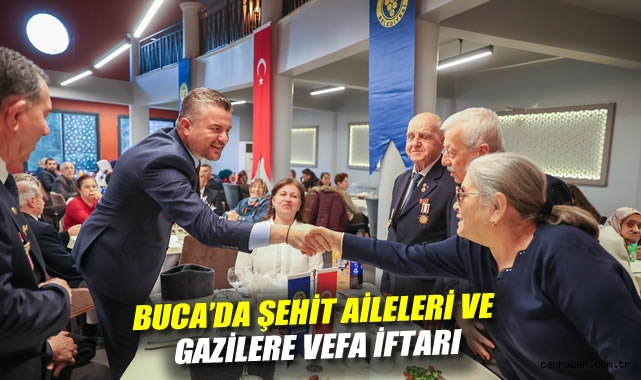 Buca'da şehit aileleri ve gazilere vefa iftarı