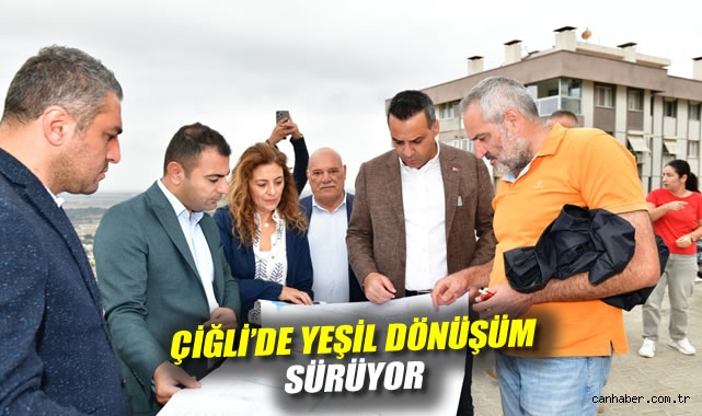 Çiğli'de Yeşil Dönüşüm Sürüyor: Atatürk Mahallesi'ndeki Parkta Sona Doğru