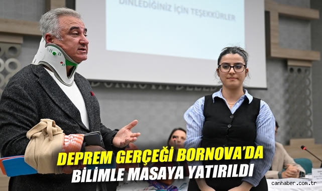 Deprem gerçeği Bornova'da bilimle masaya yatırıldı