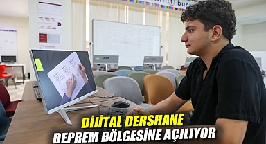 Dijital Dershane deprem bölgesine açılıyor