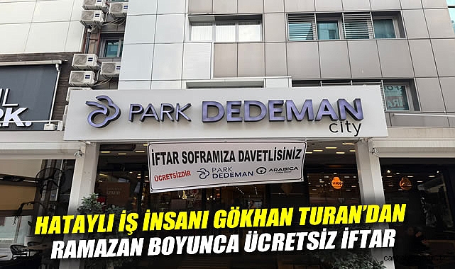 İzmir'de Anlamlı Dayanışma: Gökhan Turan'dan Ramazan Boyunca Ücretsiz İftar