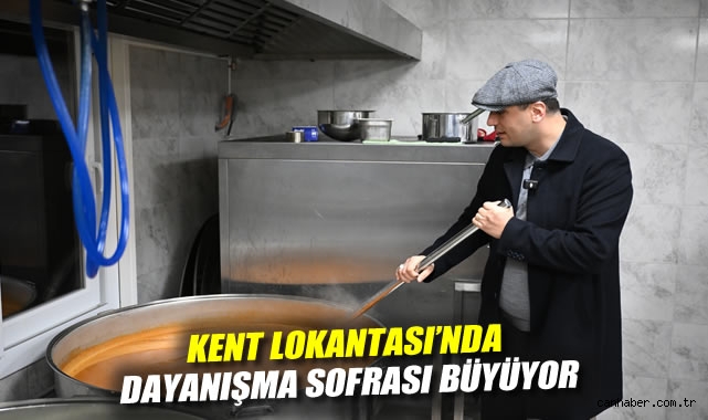 Kent Lokantası'nda dayanışma sofrası büyüyor