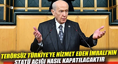 Terörsüz Türkiye'ye hizmet eden İmralı'nın statü açığı nasıl kapatılacaktır