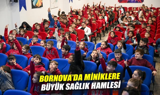 Bornova'da miniklere büyük sağlık hamlesi