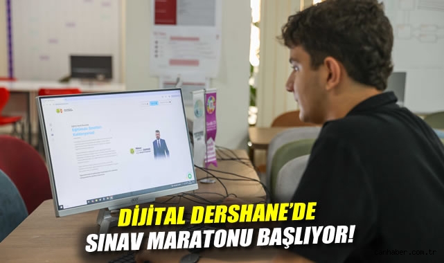 Dijital Dershane'de sınav maratonu başlıyor!