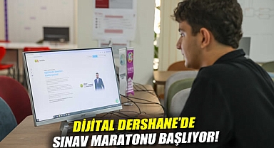 Dijital Dershane'de sınav maratonu başlıyor!