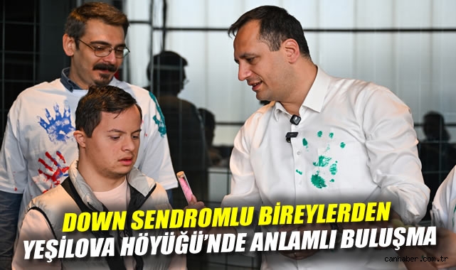 Down sendromlu bireylerden Yeşilova Höyüğü'nde anlamlı buluşma