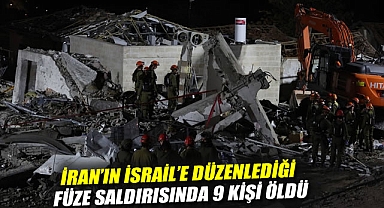 İran'ın İsrail'e düzenlediği füze saldırısında 9 kişi öldü