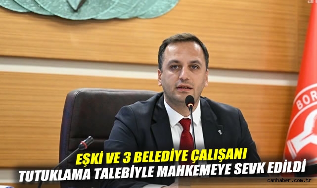 Bornova Belediye Başkanı Eşki ve 3 belediye çalışanı tutuklama talebiyle mahkemeye sevk edildi