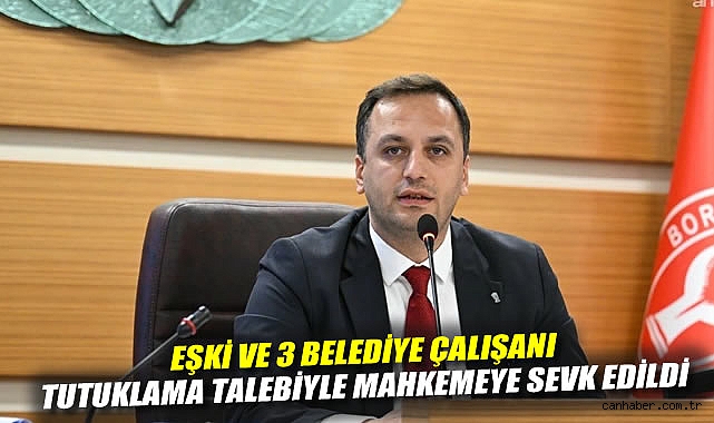 Bornova Belediye Başkanı Eşki ve 3 belediye çalışanı tutuklama talebiyle mahkemeye sevk edildi