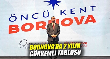Bornova’da 2 yılın görkemli tablosu