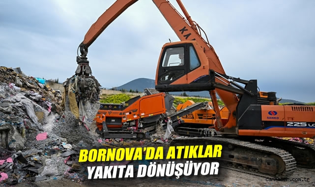 Bornova'da atıklar yakıta dönüşüyor