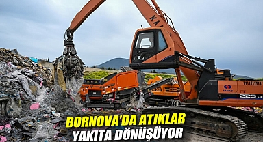 Bornova'da atıklar yakıta dönüşüyor