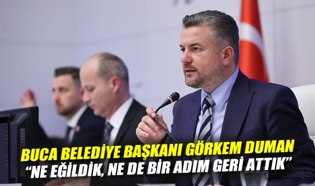 Buca Belediye Başkanı Görkem Duman: