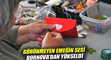 Görünmeyen emeğin sesi Bornova’dan yükseldi