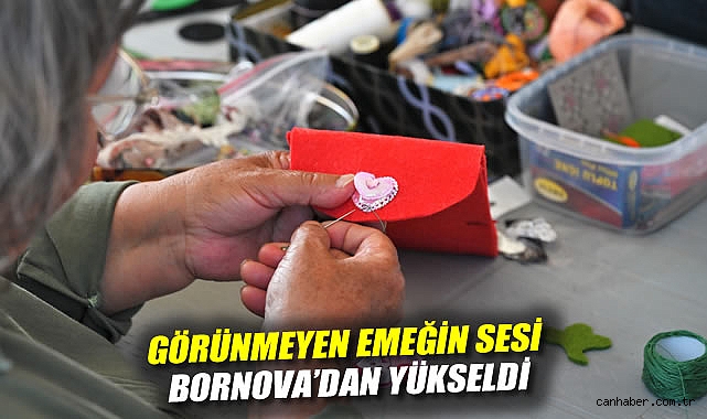 Görünmeyen emeğin sesi Bornova’dan yükseldi