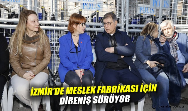 İzmir'de Meslek Fabrikası için direniş sürüyor