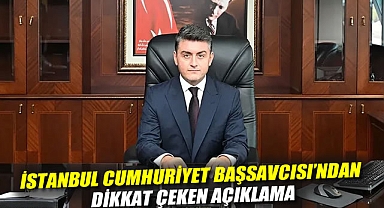 Ünlülere yönelik operasyonlar: İstanbul Cumhuriyet Başsavcısı'ndan dikkat çeken açıklama